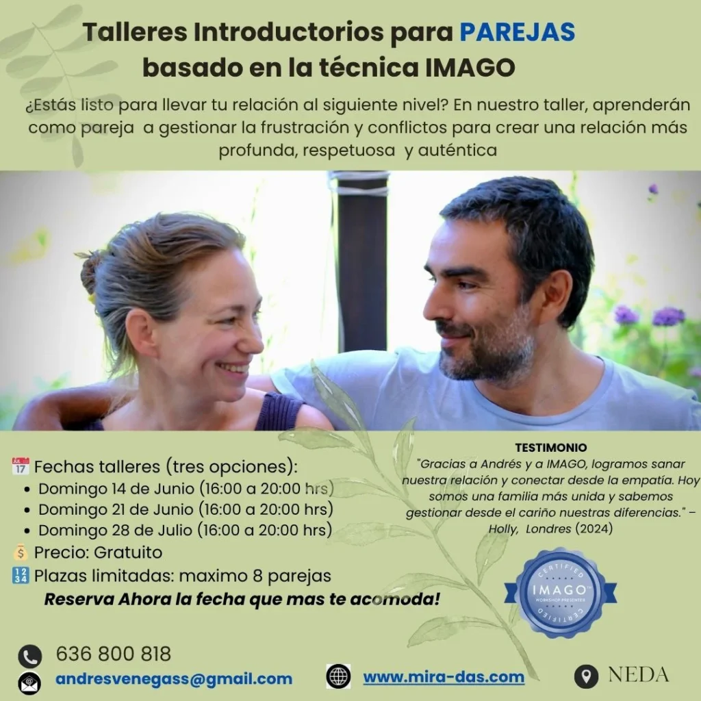 Información sobre los talleres introductorios de pareja en Galicia